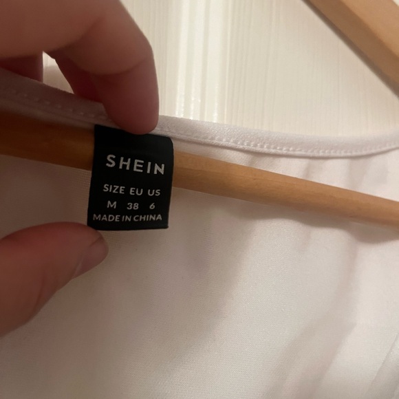 White Ruffle Sleeve Top - Picture 3 of 4